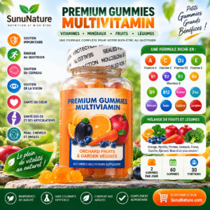 🍊 Multivitamines en gummies